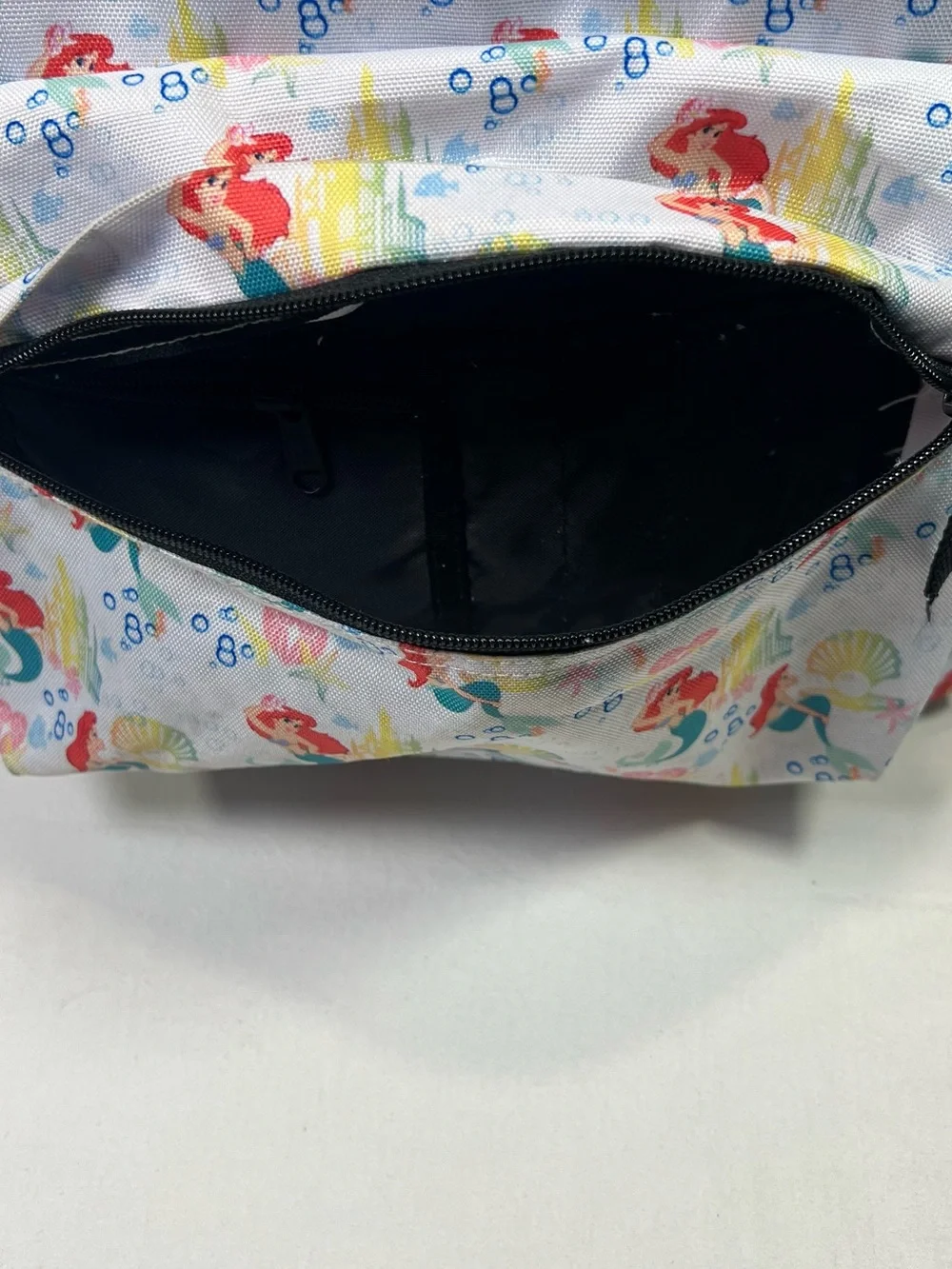 Vans x Disney Ariel The Little Mermaid Backpack Book Bag Pockets 2014